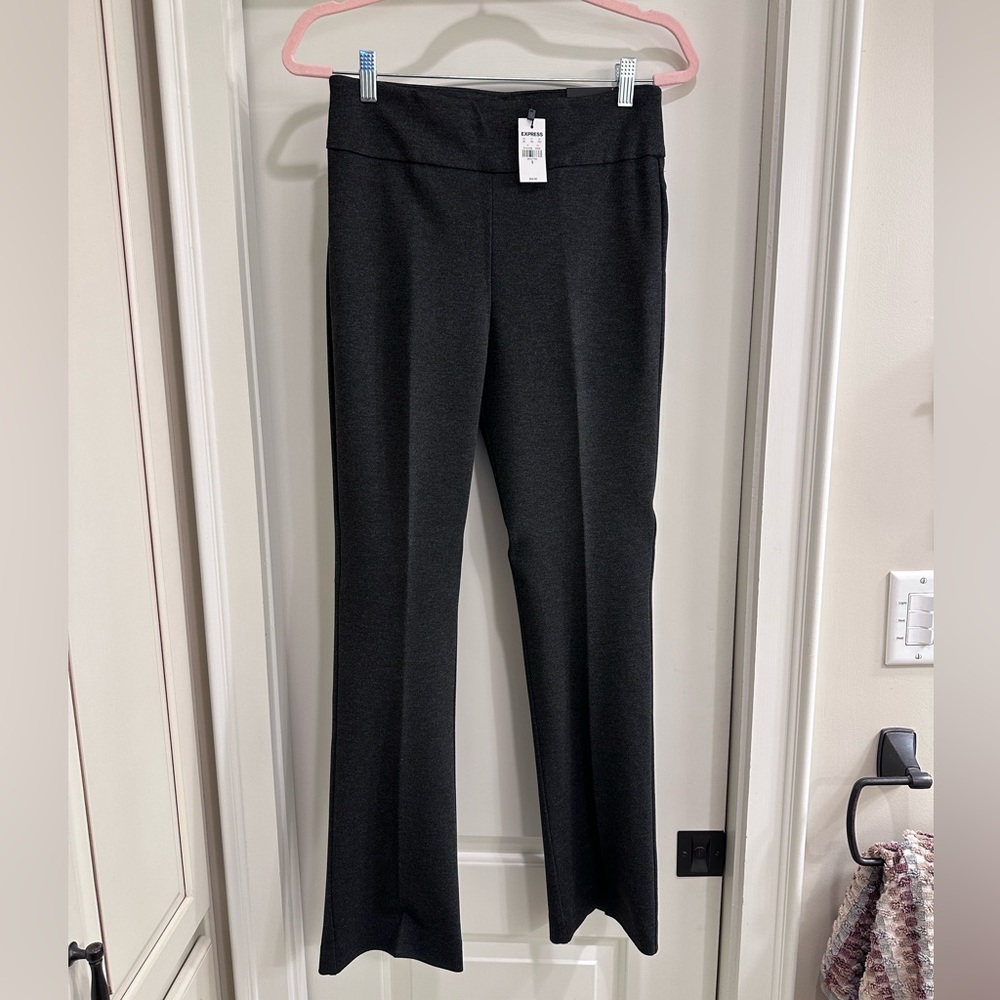 Express Black Boot Cut Dress Pants